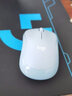 罗技（Logitech） M221 无线鼠标 静音鼠标 办公鼠标 即插即用微型接收器稳定流畅光学追踪 M221蓝色 实拍图