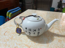 盛天下 景德镇陶瓷青花瓷小茶壶釉中彩过滤泡茶单壶小号功夫茶具手抓壶 实拍图