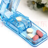 欣沁切药器可固定药片分割器透明切药盒便携迷你塑料分药盒 实拍图