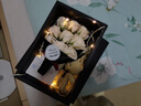 浪漫玫瑰满天星干花花束混搭情人节花束送女友生日礼物花束玫瑰花 9朵香槟玫瑰led灯礼盒 实拍图