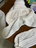笙格儿 毛线帽围巾两件套秋冬天帽子女冬季户外防风寒套头兔毛保暖针织帽女生礼物 白色 帽子围巾一体 实拍图