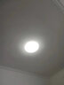 雷士（NVC）led吸顶灯水晶卧室灯灯具简约现代轻奢风客厅碧月满天星 【碧月圆】36瓦49.5cm三色 实拍图