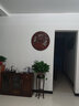 玺朝东阳木雕香樟木挂件圆形雕刻实木挂屏客厅玄关电视背墙壁挂装饰画 福 直径78cm 实拍图