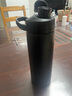 btif直饮保温杯男士大容量运动水杯便携直身杯学生便携实用不锈钢水杯 星辰黑【可拆吸管】 600ml 实拍图
