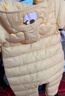 巴拉巴拉童装婴儿羽绒服宝宝轻薄连体衣抱衣爬服儿童冬装男童女童可爱萌趣 黄色小翅膀造型-白鸭绒 90 cm-充绒量48g 实拍图