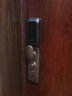 德奥西828全自动指纹锁密码锁智能门锁电子锁家用标准锁体霸王锁体屏幕 星空灰-全自动锁芯-免费安装 实拍图