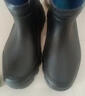 英玛仕雨鞋成人男女士短款中筒雨靴钓鱼防水防滑鞋学生水鞋   黑色 41 实拍图