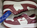 回力男鞋板鞋男2025秋季新款运动鞋子女小众百搭情侣鞋子女休闲鞋子男 白红色 -1108M 40 实拍图