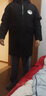 雅鹿羽绒服男加厚2023新款工装派克大毛领情侣燕麦色冬装外套YZX 军绿【男款｜貉子毛领】 175/L（建议130-150斤） 实拍图