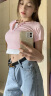啄木鸟皮带女2024凯旋门休闲针扣真皮装饰腰带女士纯牛皮简约百搭裤带 凯旋门黑带身【正品礼盒装】 100cm 实拍图