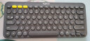 罗技（Logitech）K380蓝牙键盘 笔记本平板IPAD电脑静音键盘多设备时尚超薄便携巧克力按键 黑色 实拍图