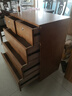 鲁菏鑫森斗柜 实木斗柜现代简约卧室客厅抽屉式收纳柜子储物柜 浅胡桃高五斗【升级带锁款】 实拍图