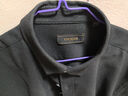 雅戈尔（YOUNGOR）长袖衬衫男绒面衬衫温暖触感休闲版型时尚挺阔有型 VLRM119782AFA黑色 41 实拍图