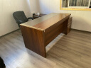 晓黎（XiaoLi）老板桌办公桌办公家具总裁桌椅组合办公室单人板式大班台经理桌 1.8米桌+副柜 实拍图