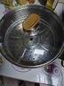 kimscook日式不锈钢雪平锅宝宝辅食锅无涂层小奶锅家用泡面锅汤锅热牛奶锅 （不锈钢雪平蒸锅+蒸屉） 24cm 实拍图