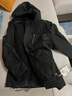 Jeep冲锋衣男女三合一户外抓绒防风防水登山服情侣防寒可拆卸外套S 实拍图
