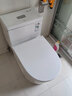 博致（BOZO） 直冲式马桶大冲力直排式坐便器特殊坑距防堵塞家用抽水马桶 地排-300坑距 实拍图