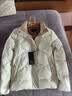雅鹿2026新款轻薄羽绒服女舒适大码简约百搭短款立领潮流宽松女士外套 卡其色 M 推荐100-120斤 实拍图