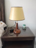 梵帝莱 中式实木台灯卧室床头灯简约创意时尚温馨复古可调光LED暖光台灯 B款 调光开关+5WLED灯泡 实拍图