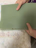 得力B5不硌手活页本可拆卸笔记本本子简约线圈大学生高中生专用a4方格网格本考研活页扣环a5记事本 B5 | 复古绿横线1本 实拍图