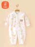 贝瑞加（Babyprints）宝宝连体衣纯棉长袖婴儿百天衣服卡通内衣对开爬服 糖果小熊66 实拍图