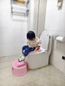 ONLYOU BABY儿童马桶圈大号坐便器男孩女宝宝专用坐垫婴儿便盆梯小孩厕所辅助 维尔粉-硅胶软垫马桶圈+踩脚凳 【免安装】全包胶靠背（送挂钩） 实拍图