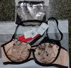 欧迪芬内衣女性感蕾丝超薄低领文胸套装刺绣侧收副乳送女友礼物 XB2325 实拍图