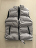 啄木鸟棉马甲男秋冬季男士大码保暖背心加绒加厚非羽加棉休闲马甲外穿 灰色 5XL 建议165-185斤 实拍图