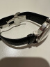 康诺利双面鳄鱼皮表带男真皮适用天梭美度积家浪琴欧米茄万国帝舵天王海鸥手表带20-16 22-20 19-16mm 黑色无扣【双面鳄鱼皮】 接口宽度 22mm 实拍图