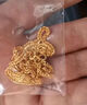金至尊（3D-GOLD)绞丝链足金999项链黄金项链送女友老婆生日礼物计价 金重2.37克（配珠宝礼盒） 实拍图