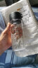 榄茵夏季户外大容量运动水杯创意学生茶杯子便携提绳塑料杯广告礼品杯 600ml 蓝色【磨砂】 600ml-800ml 晒单实拍图