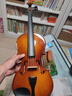 红棉（Kapok）实木小提琴V188初学者入门学校乐团推荐学生儿童成人练习琴男女生 4/4 【初学启蒙】身高155cm以上 实拍图
