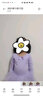 宾娜诗（binnashi）儿童舞蹈服秋季长袖女童练舞衣冬季紫色亮片纱裙幼儿芭蕾舞裙考级 粉色长袖 120 实拍图