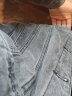 皮尔卡丹夹克男春季舒适简约宽松牛仔外套男士长袖上衣BLY6016烟灰色XL码 实拍图