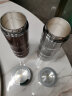 莉翠行 银杯999足银内胆保温杯银水杯保健杯男女礼品杯时尚情侣银杯子 大号咖色 68克配银滤网+国检证书 实拍图