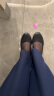 Skechers斯凯奇女鞋平底一脚蹬懒人鞋休闲鞋104199 BBK全黑色 37.5  晒单实拍图