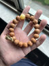 藏鸿阁 猴头小核桃手串原籽正圆矮桩土豪猴头雕刻文玩男女士单圈手串 猴头南瓜桩【蜜蜡圆珠款】 实拍图