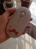 罗技LOGITECH PEBBLE鹅卵石 Hello Kitty 无线蓝牙鼠标 节日生日礼物 Hello Kitty联名款 白色 实拍图