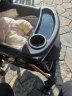 亿宝莱（yibaolai） 婴儿推车高景观可坐可躺轻便携式折叠小孩宝宝伞车bb双向婴儿车 尊享酒红+可坐躺折叠+后轮橡胶 实拍图