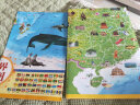 儿童版中国地图+世界地图共2张 培养孩子的世界格局观探索世界的地理启蒙趣味科普百科 小学生适用 实拍图