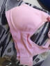 浪莎2件装浪莎哺乳文胸聚拢有型无钢圈产后喂奶孕妇内衣胸罩怀孕期 肤+粉（进口面料升级款） L 实拍图
