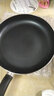 苏泊尔（SUPOR）不粘锅平底锅煎锅家用早餐煎锅烙饼牛排锅明火燃气通用电磁炉适用 30cm炉灶通用【平底锅+盖】 30cm 实拍图