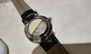 冠琴（GUANQIN）瑞士认证手表男士机械表 超薄简约中学生男表 精钢商务绅士名表 罗马黑皮本黑 实拍图