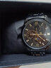 威斯凯（WSK）潮流男士手表六针全自动机械表时尚防水夜光飞轮送礼男神轻奢腕表 黑钢黑面金刻度 实拍图