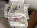 宜婴 婴儿纸尿裤 柔薄干爽透气拉拉裤超薄尿裤一体裤加量吸收尿不湿 纸尿裤M号74片【6-11kg】 实拍图