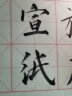 手捞坊 宣纸米字格书法纸书法毛笔字纸练习书法纸学生半生熟练习纸加厚毛笔书法纸批发100张作品比赛用 半生熟10cm12格 实拍图