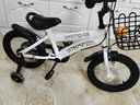 贝琦童（BEIQITONG）儿童自行车单车2-3-4-6-9-10岁男孩童车中大童女孩小孩宝宝脚踏车 顶配黑【高强圈】暴君轮靠背后座 18寸适合身高(115-135)CM 实拍图