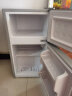 荣事达（Royalstar）【送货上门】迷你冰箱小 小型双门电冰箱家用宿舍冷冻冷藏节能 58L9RSZ【二天一度电】【95%地区隔日达】银 实拍图