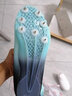 李宁（LI-NING） 钉鞋田径短跑鞋新款轻量全掌PEBA 体考训练比赛跑步跳远钉子鞋 LJJQ211-2蓝黑【训练系列7钉】 脚宽拍大一码 37 实拍图
