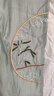 罗蒙男童汉服新中式国风中秋儿童唐装毕业演出服 浅绿色套装 150 实拍图